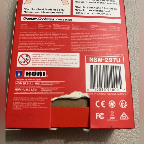 NWB - Hori D-Pad Controller (Left) Pokemon Pikachu for Nintendo Switch - Picture 6 of 11